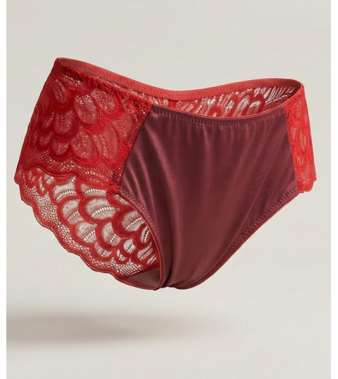 Cupid Custom Couture Elegance, Velvet and Lace Panties